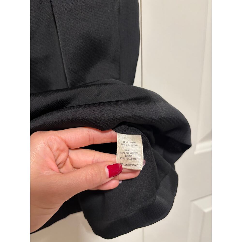 Thirty Thirty Black Strapless Dress with Bow M - Picture 5 of 7